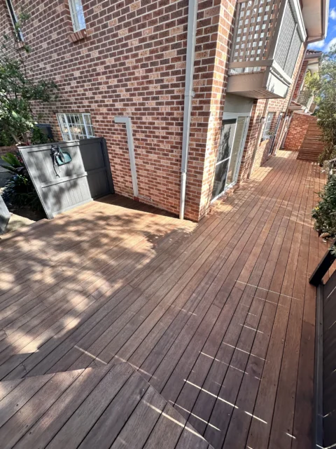 Balgowlah Merbau Deck & Screen Restoration