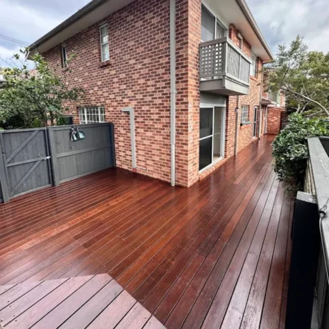 Balgowlah Merbau Deck & Privacy Screen Restoration