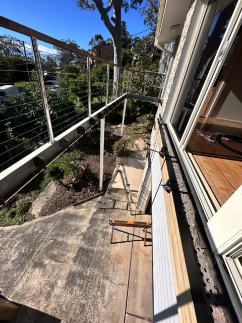 Bilgola Plateau Elevated Merbau Balcony Rebuild