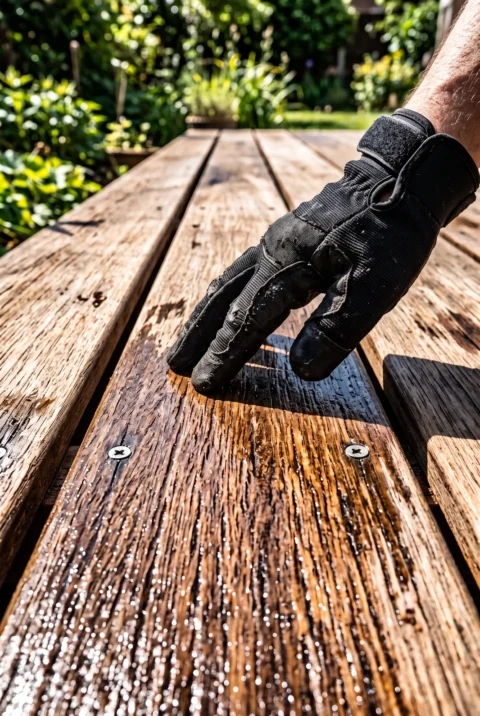 Deck assesment before striping