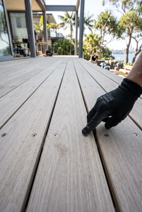 Deck inspection for minor issues
