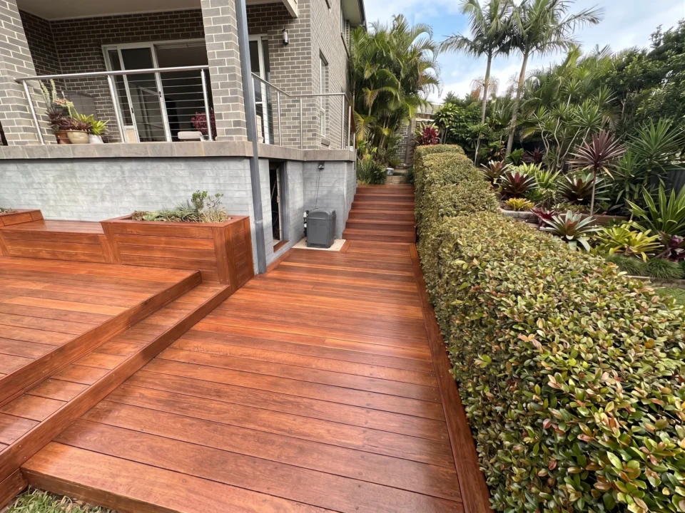 Deck sealing for rebuilding process