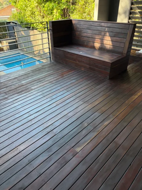 Haberfield Mahogany Deck Restoration
