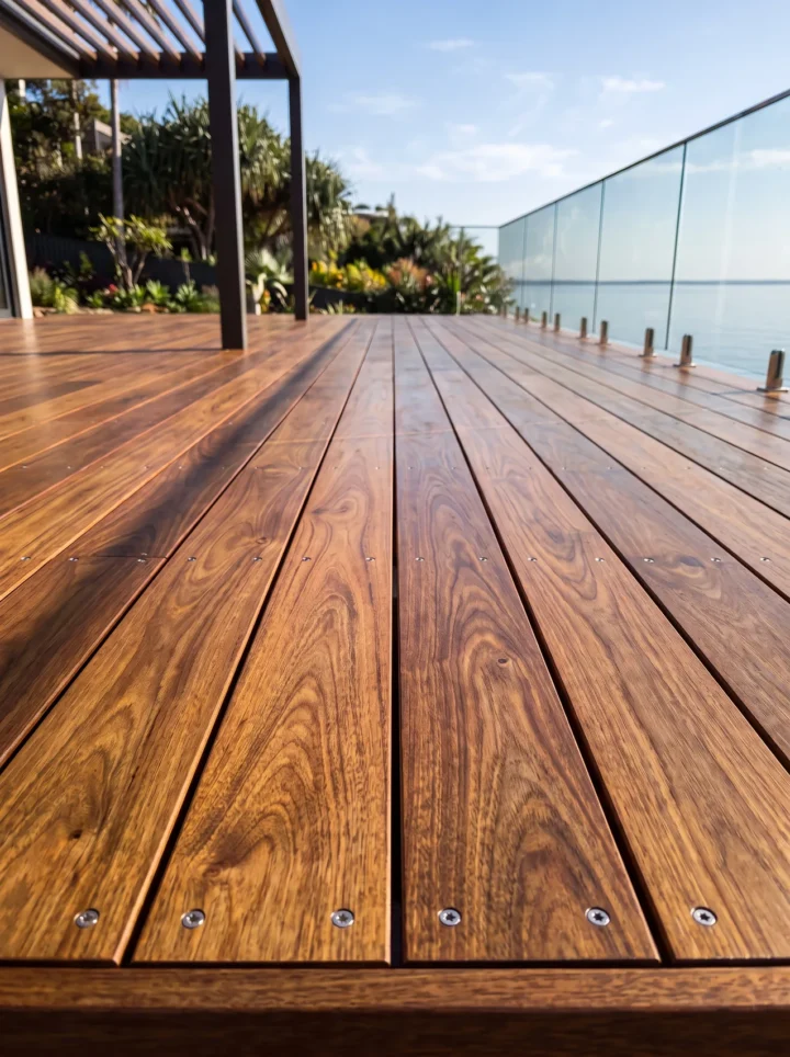Hardwood decking in Sydney