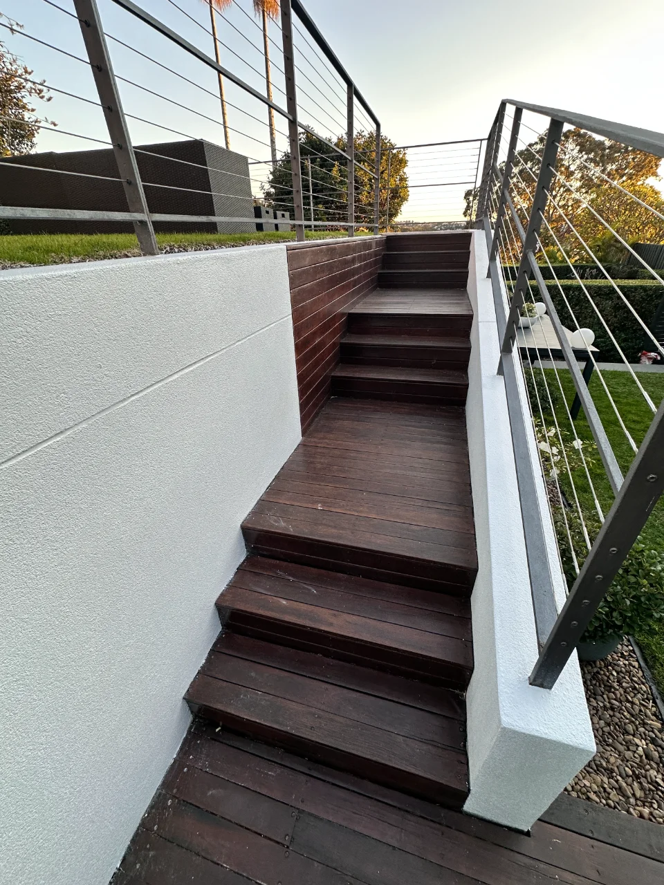 Mosman Tallowwood Re Decking before