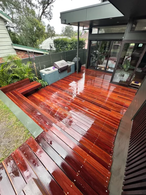 Naremburn Spotted Gum Colour Restoration