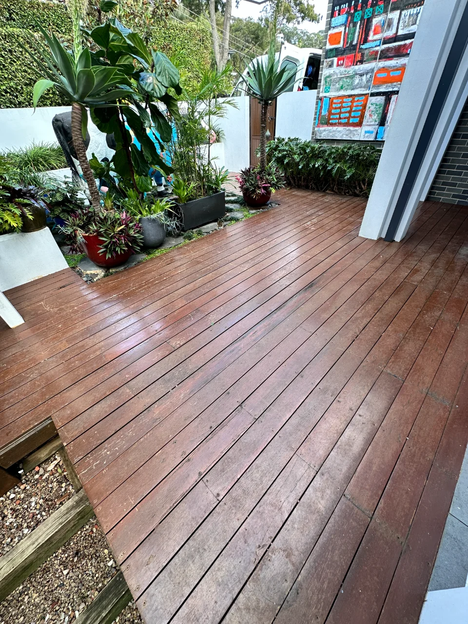 Deck Restoration in Brookvale before