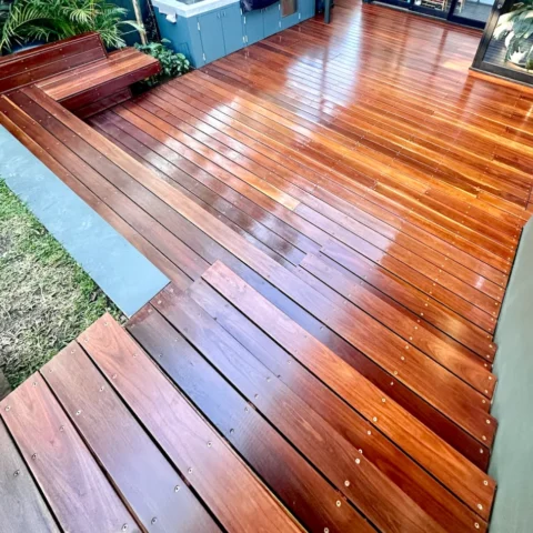 Steve A., Naremburn Spotted Gum Colour Restoration