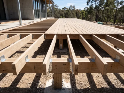 Subframe, deck building in Sydney