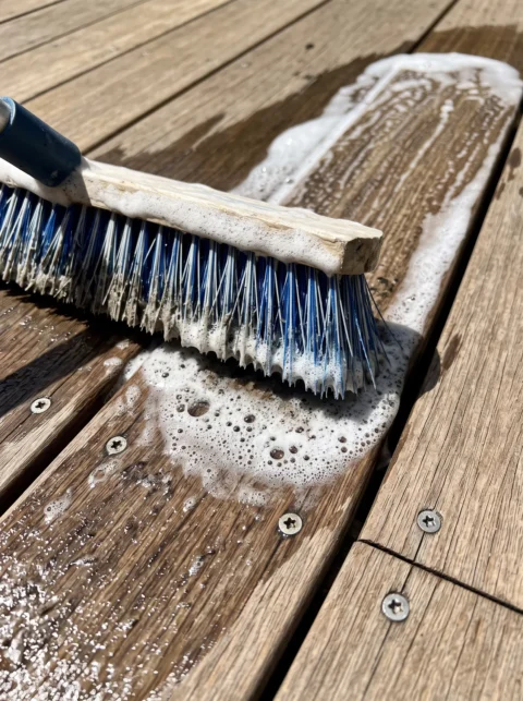 Timber chemical treatment